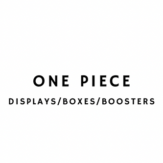 One Piece Displays/Boxes/Boosters