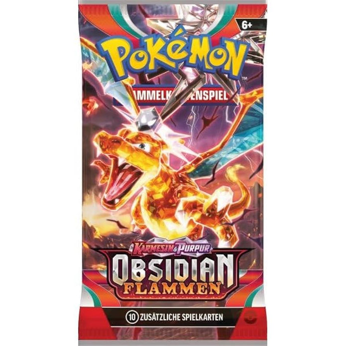 Pokemon Obsidian Flames Booster (German)