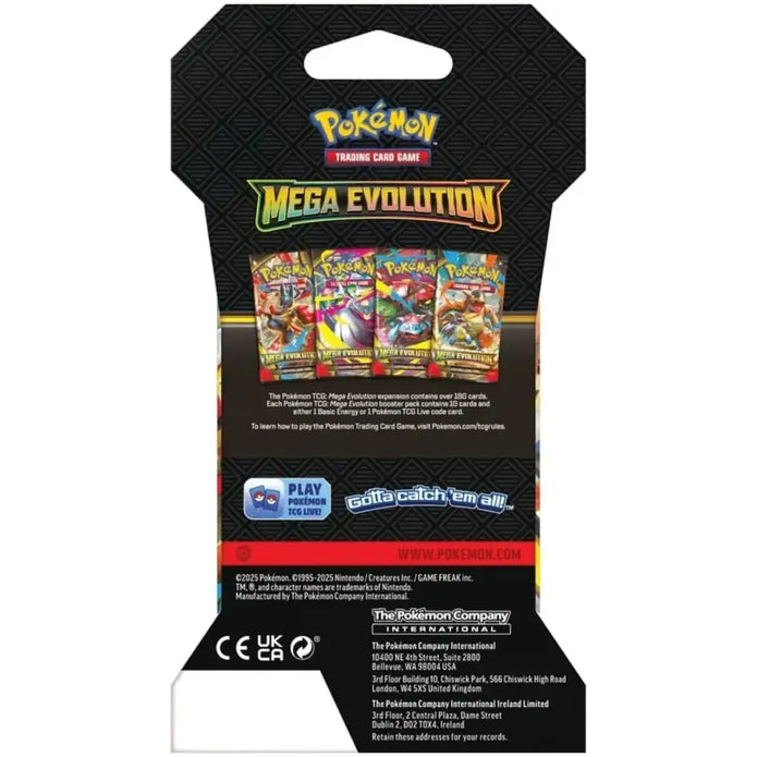 Pokemon Mega Entwicklung Sleeved Booster (Englisch) VORBESTELLUNG