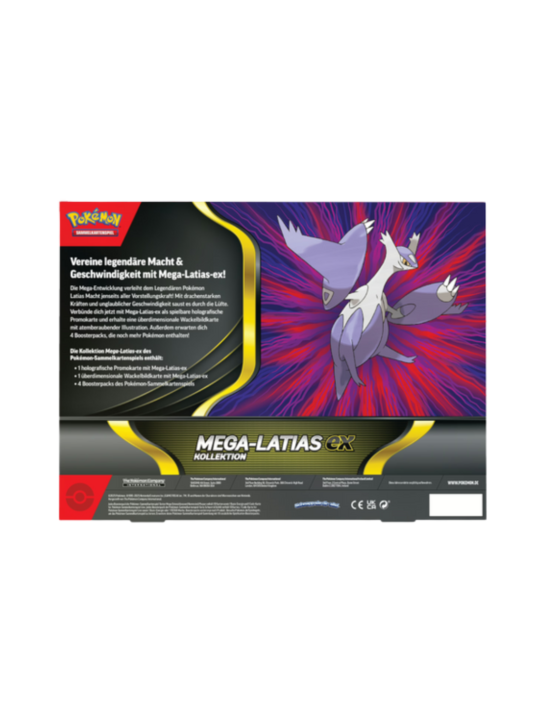 Pokemon Mega Latias EX Kollektion (Deutsch) VORBESTELLUNG