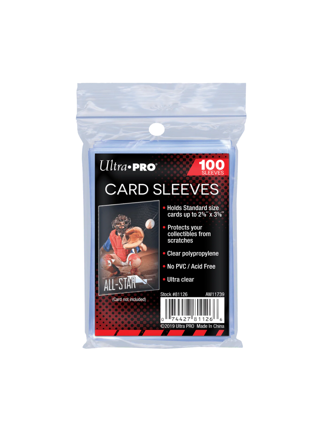 Ultra Pro Soft Sleeves Standard (100 Stück)