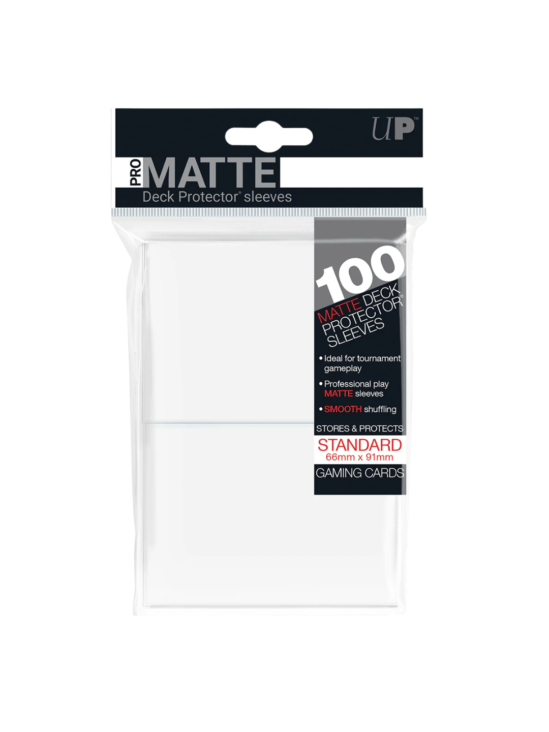 Ultra Pro Pro-Matte Sleeves Weiß (100 Stück)
