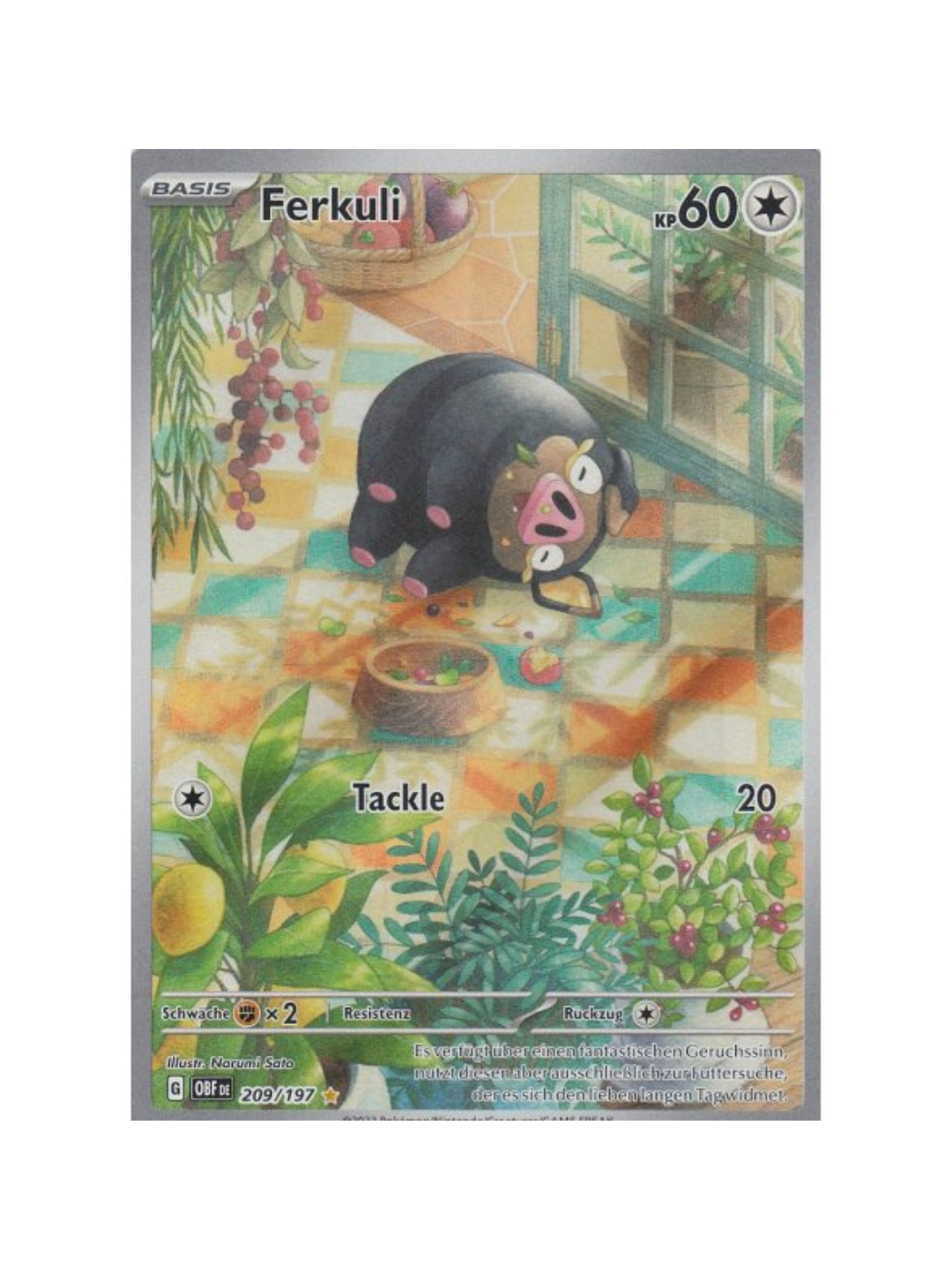 Pokemon Ferkuli OBF 209 (Deutsch)