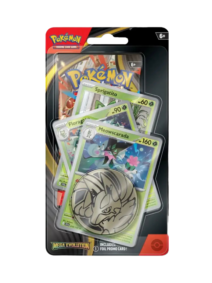 Pokemon Mega Evolution 1-Pack Premium Checklane Blister (English)