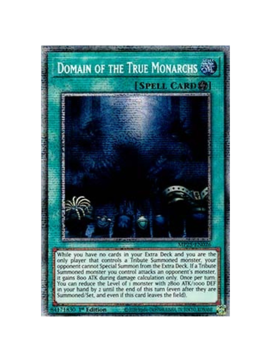 Yu-Gi-Oh! Domain of the True Monarchs MP25 (German)