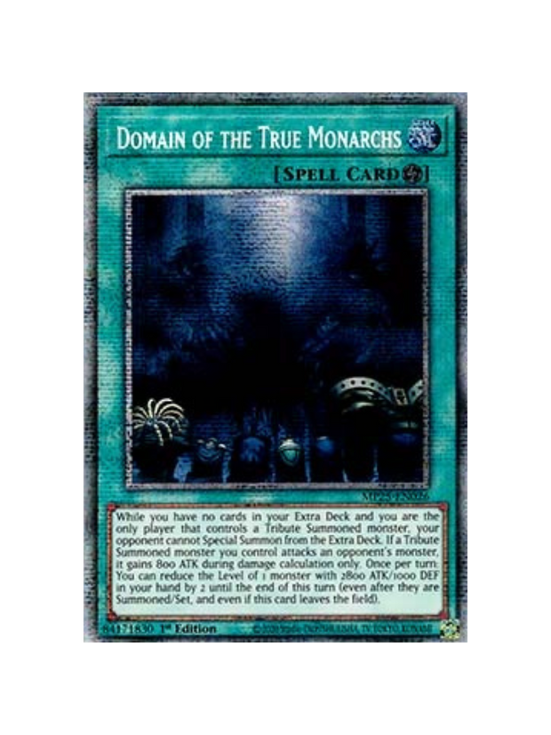 Yu-Gi-Oh! Domain of the True Monarchs MP25 (German)
