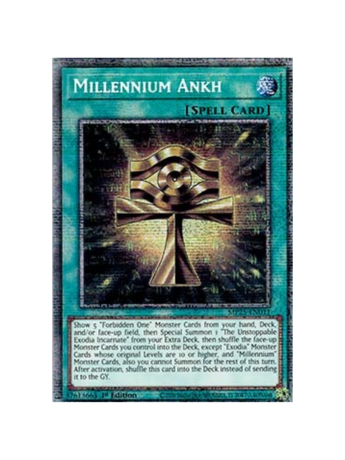Yu-Gi-Oh! Millennium Ankh MP25 (German)