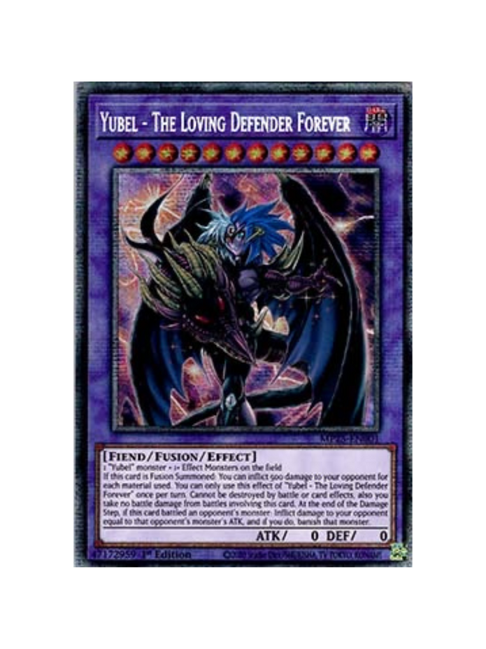 Yu-Gi-Oh! Yubel - The Loving Defender Forever MP25 (German)