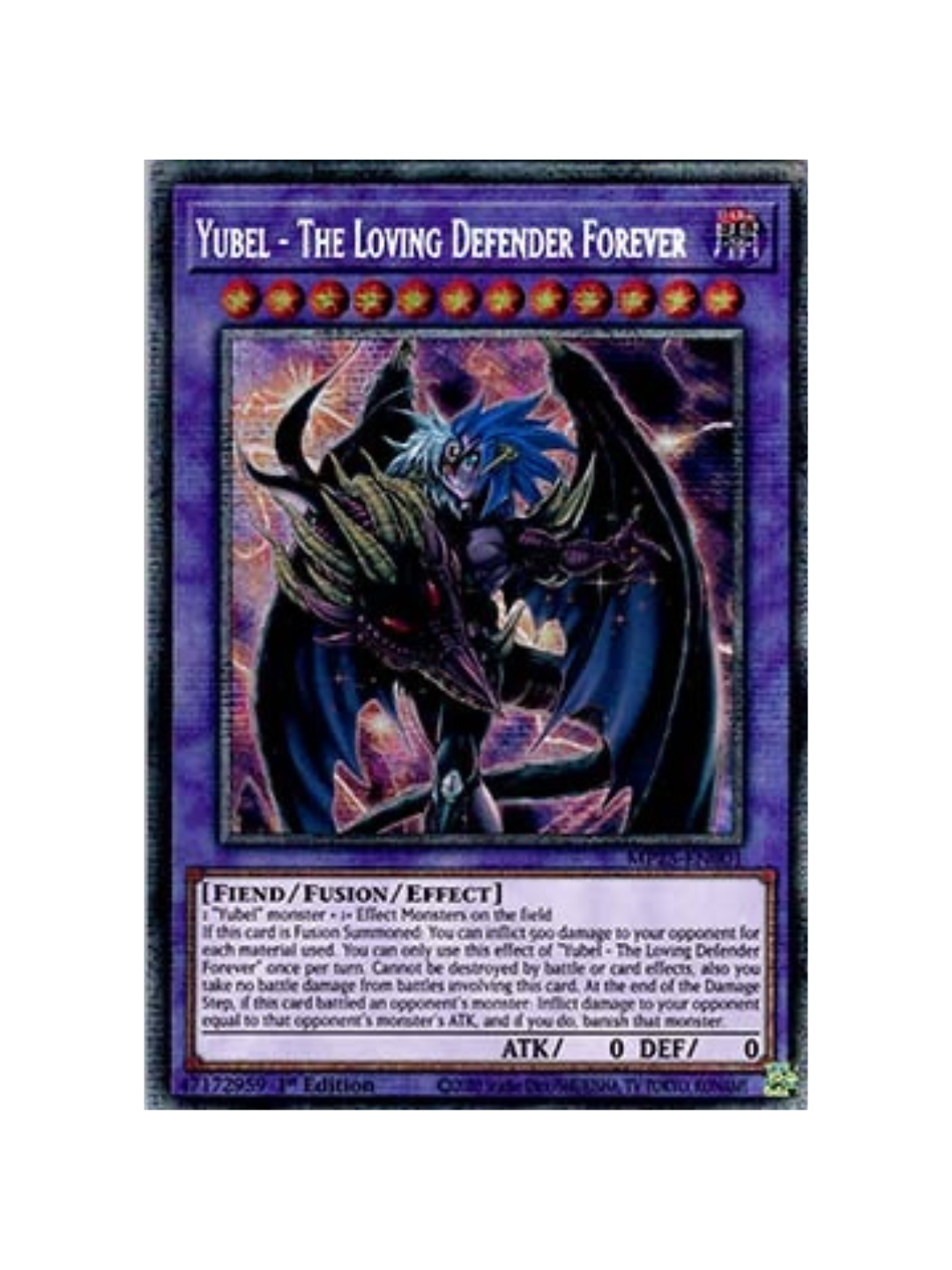 Yu-Gi-Oh! Yubel - The Loving Defender Forever MP25 (German)