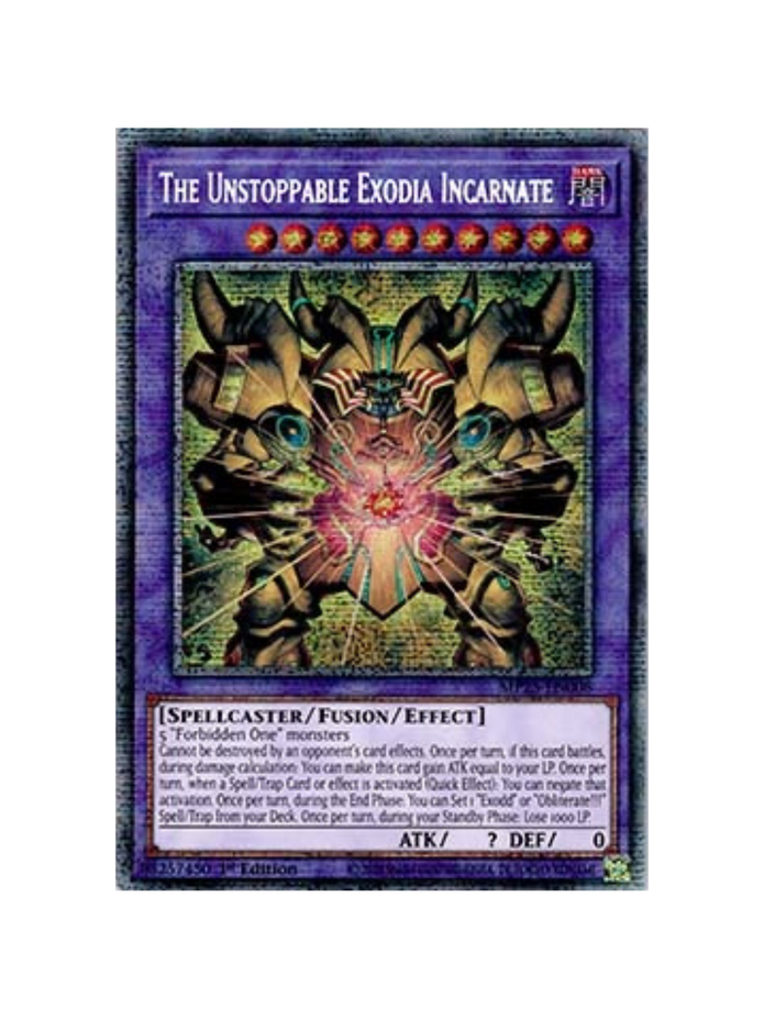 Yu-Gi-Oh! The Unstoppable Exodia Incarnate MP25 (German)
