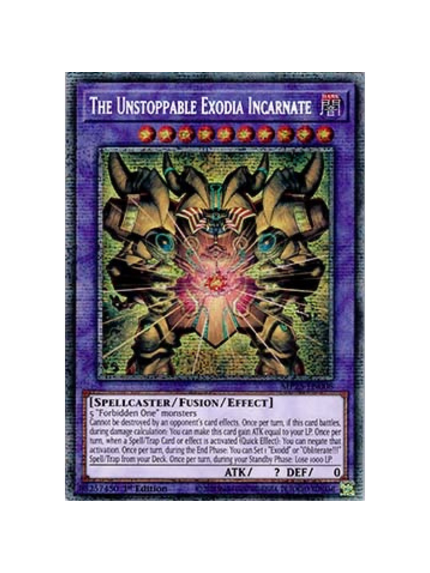 Yu-Gi-Oh! The Unstoppable Exodia Incarnate MP25 (German)