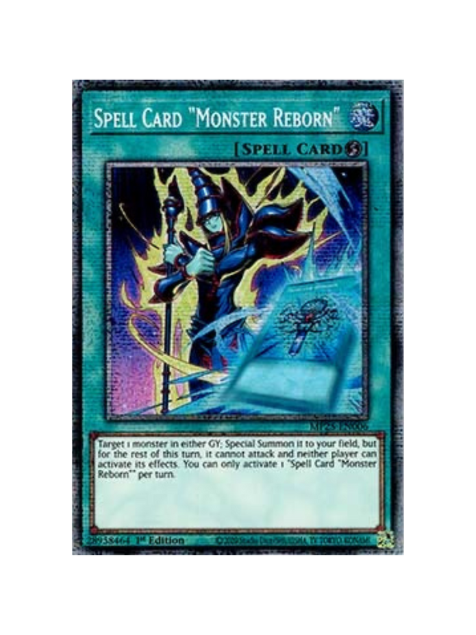 Yu-Gi-Oh! Spell Card "Monster Reborn" MP25 (German)