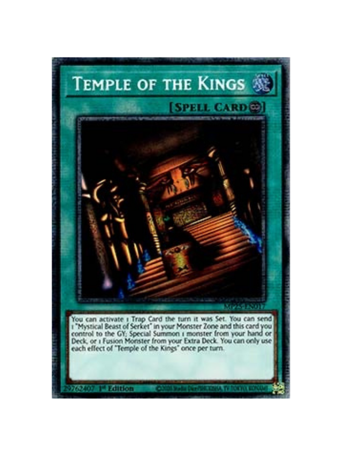 Yu-Gi-Oh! Temple of the Kings MP25 (German)