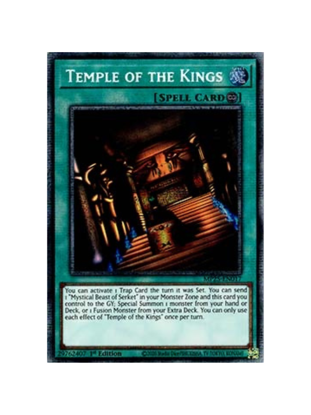 Yu-Gi-Oh! Temple of the Kings MP25 (German)