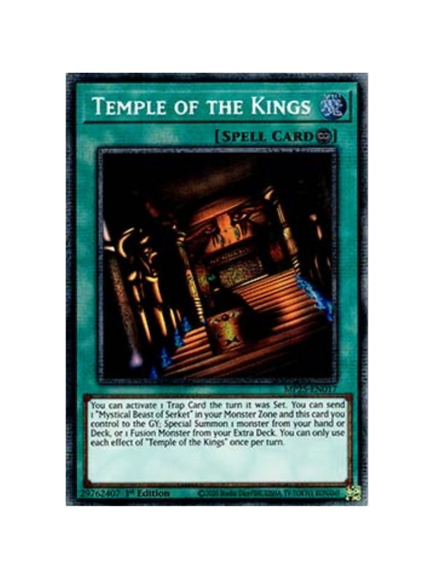 Yu-Gi-Oh! Temple of the Kings MP25 (German)