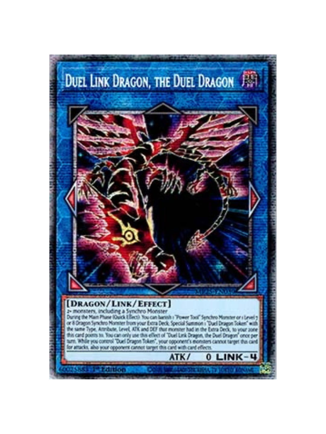 Yu-Gi-Oh! Duel Link Dragon, the Duel Dragon MP25 (German)