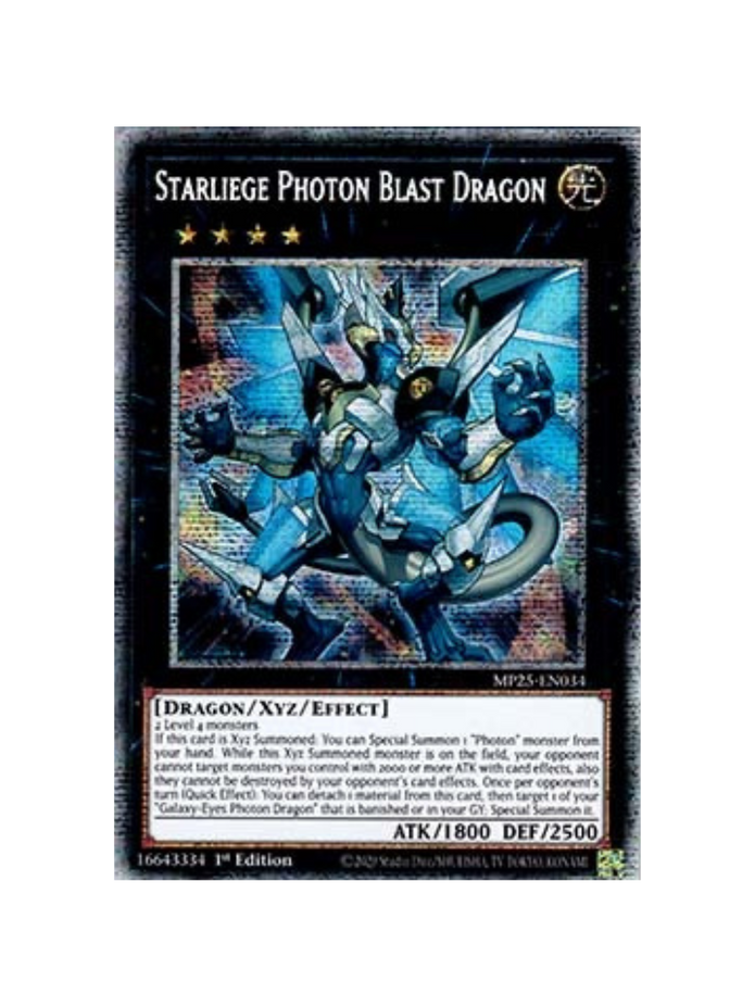 Yu-Gi-Oh! Starliege Photon Blast Dragon MP25 (German)