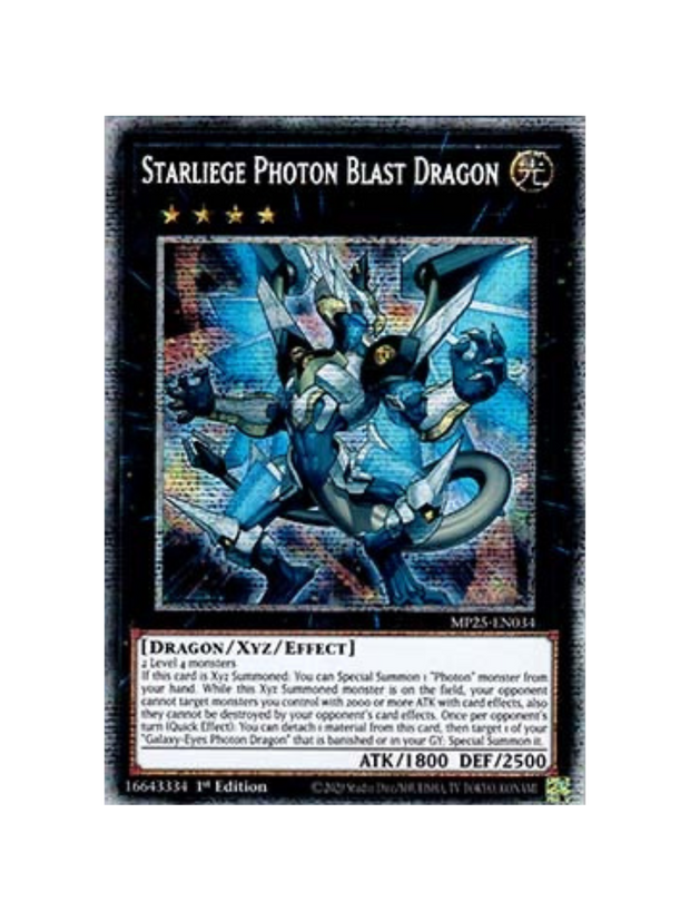 Yu-Gi-Oh! Starliege Photon Blast Dragon MP25 (German)