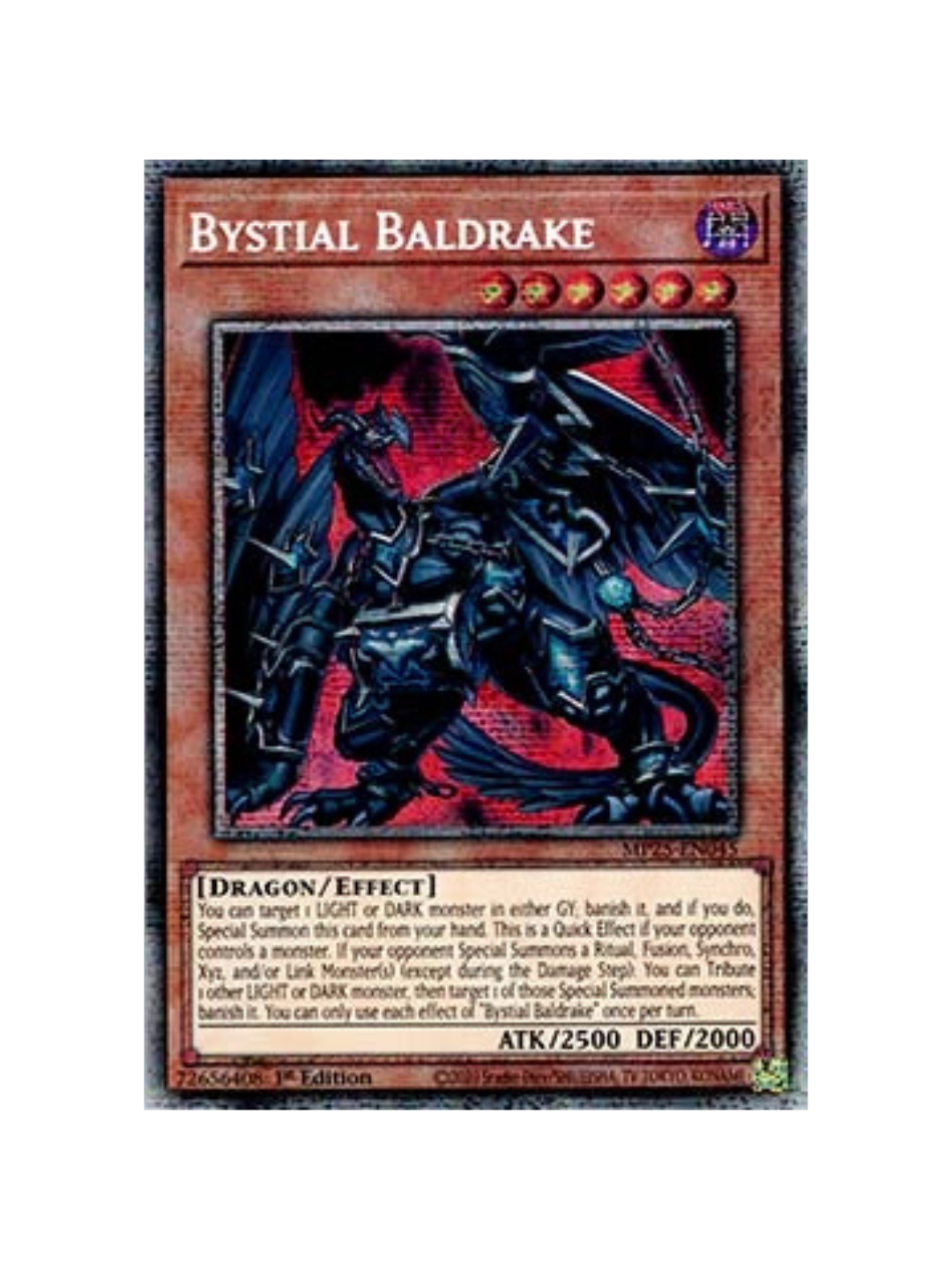 Yu-Gi-Oh! Bystial Baldrake MP25 (German)