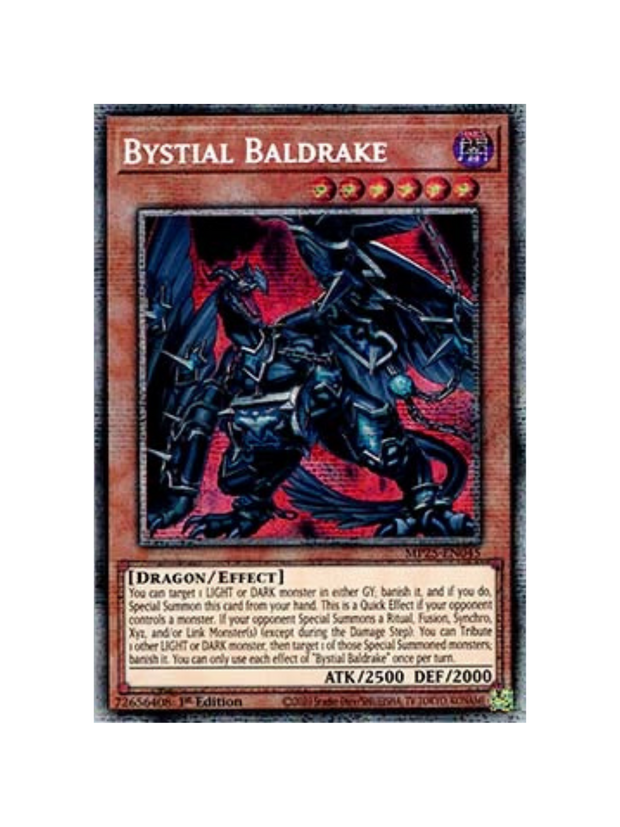 Yu-Gi-Oh! Bystial Baldrake MP25 (German)