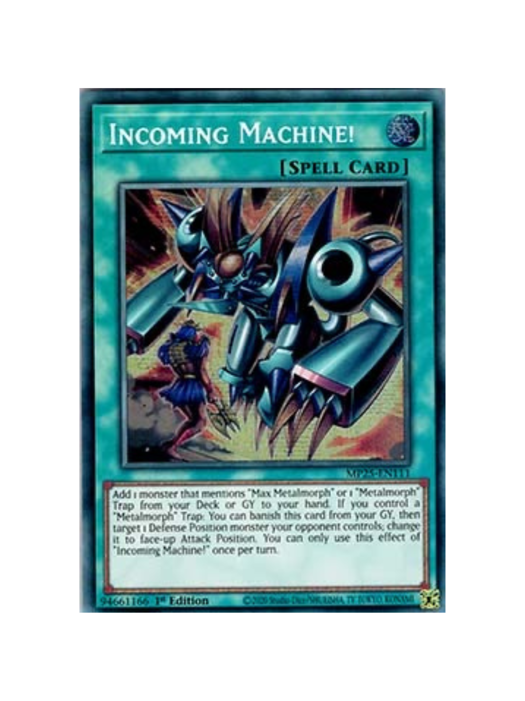 Yu-Gi-Oh! Incoming Machine! MP25 (German)