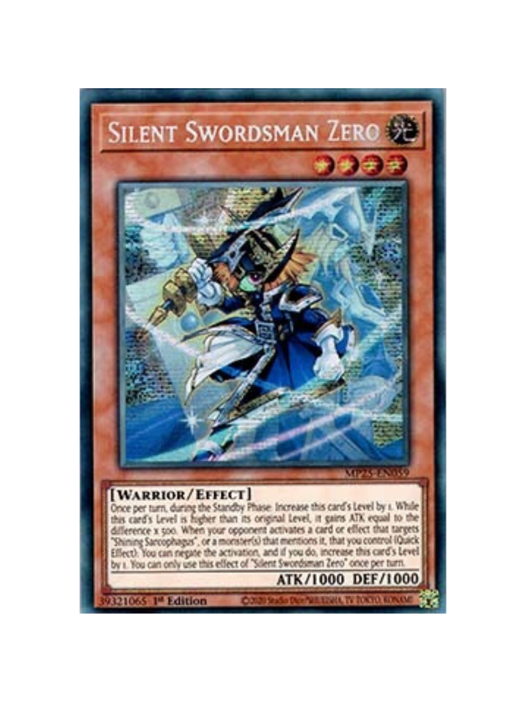 Yu-Gi-Oh! Silent Swordsman Zero MP25 (German)