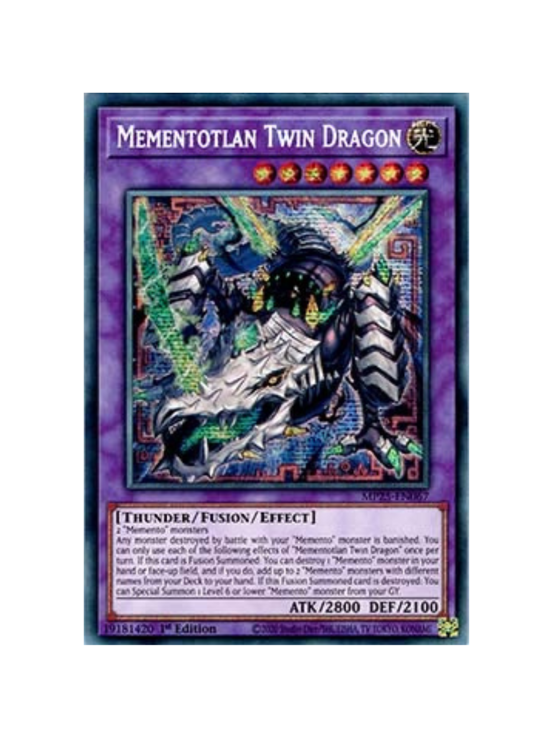 Yu-Gi-Oh! Mementotlan Twin Dragon MP25 (German)