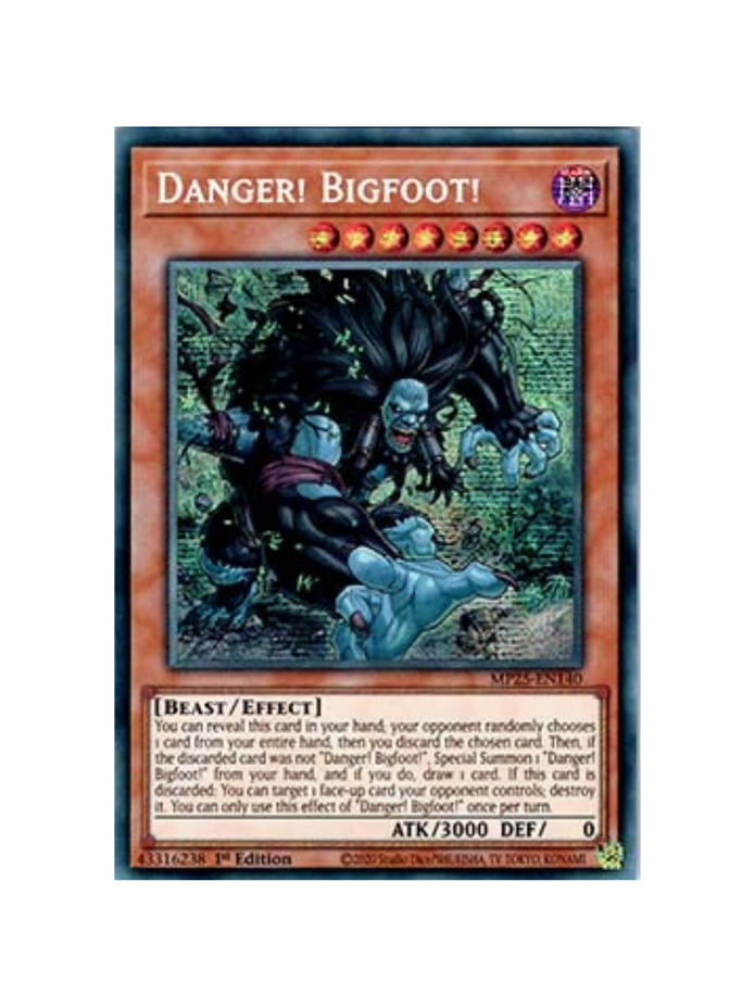 Yu-Gi-Oh! Danger! Bigfoot! MP25 (German)