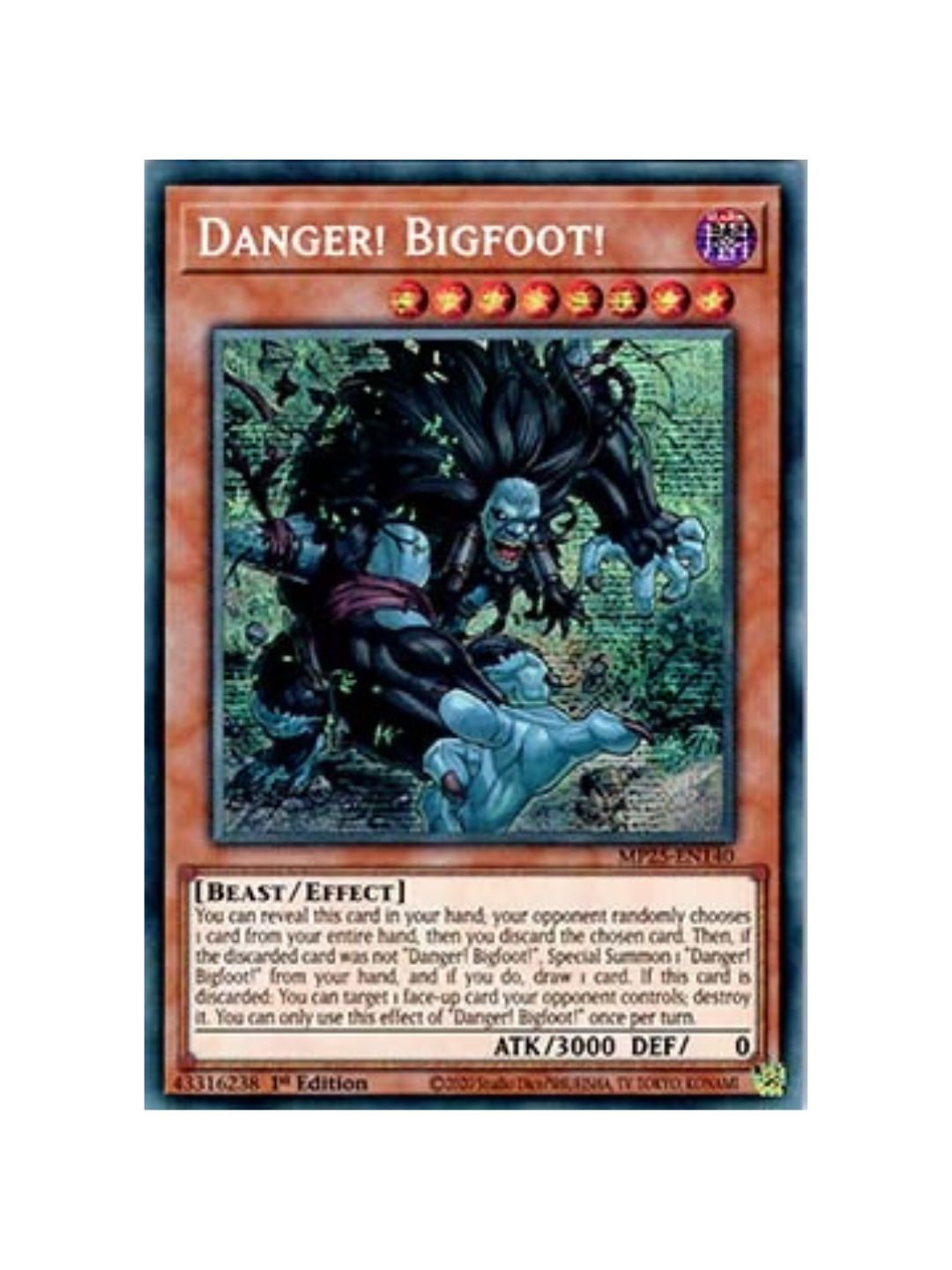 Yu-Gi-Oh! Danger! Bigfoot! MP25 (German)