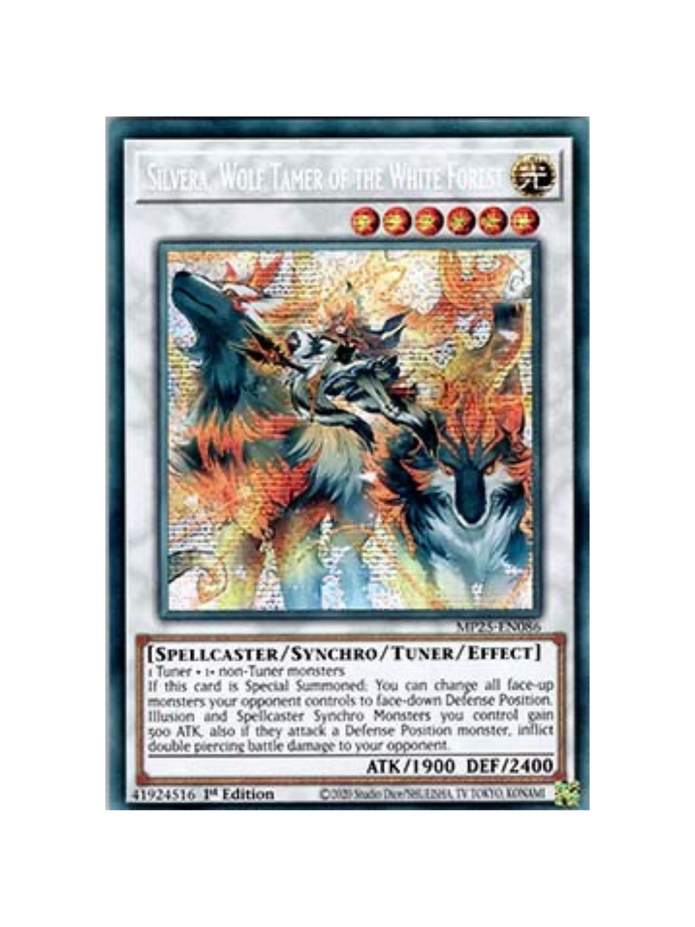 Yu-Gi-Oh! Silvera, Wolf Tamer of the White Forest MP25 (German)