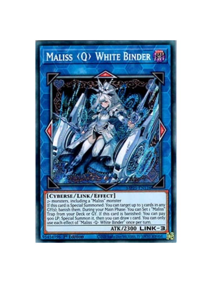 Yu-Gi-Oh! Maliss Q White Binder MP25 (German)