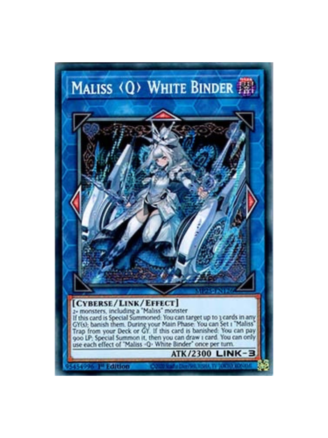 Yu-Gi-Oh! Maliss Q White Binder MP25 (German)