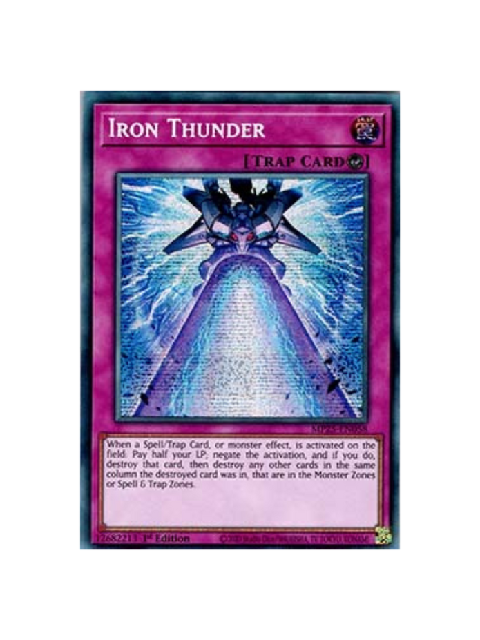 Yu-Gi-Oh! Iron Thunder MP25 (German)