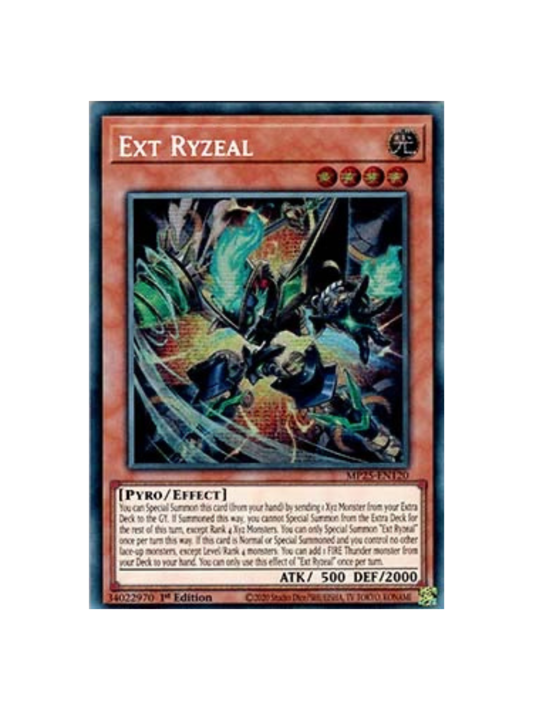 Yu-Gi-Oh! Ext Ryzeal MP25 (German)
