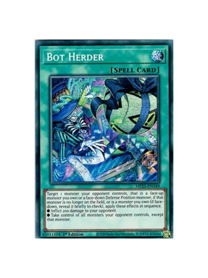 Yu-Gi-Oh! Bot Herder MP25 (German)