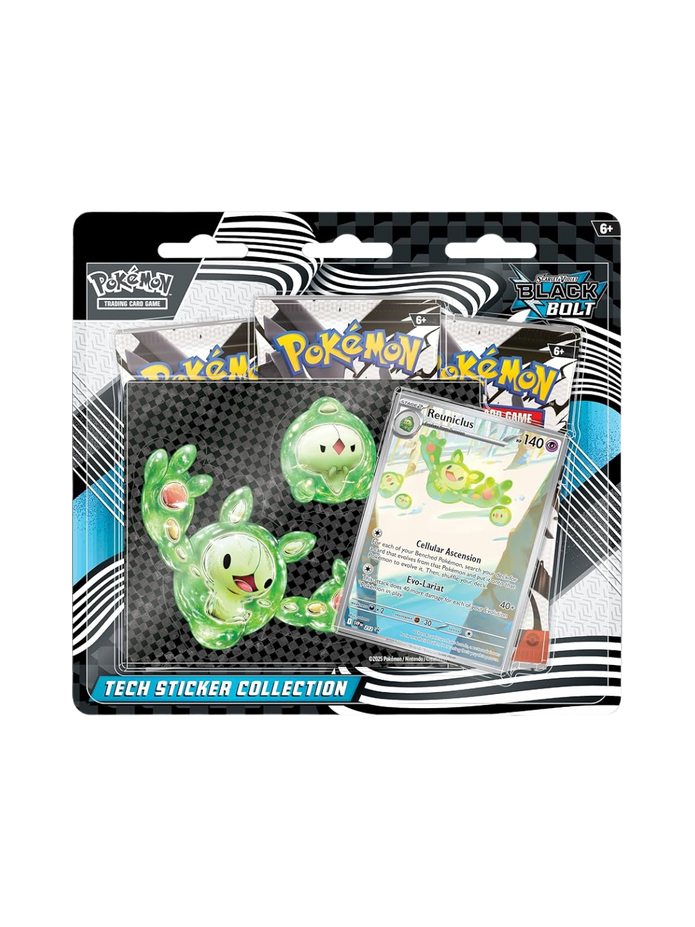 Pokemon Black Bolt Reuniclus Tech Sticker Collection (English)
