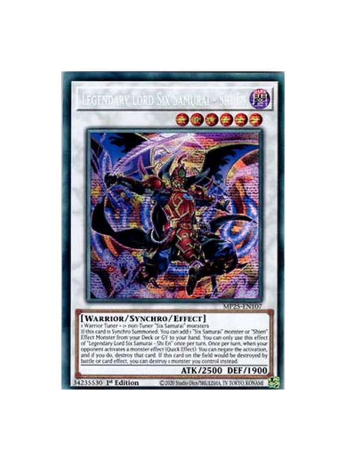 Yu-Gi-Oh! Legendary Lord Six Samurai - Shi En MP25 (German)
