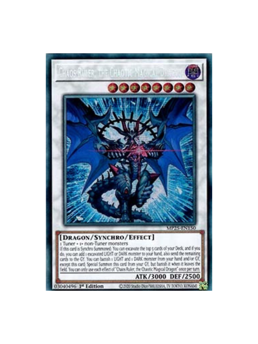 Yu-Gi-Oh! Chaos Ruler, the Chaotic Magical Dragon MP25 (German)