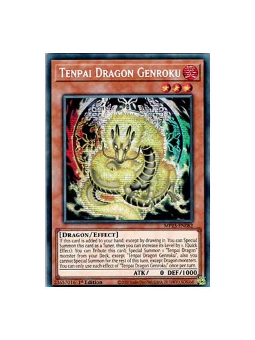 Yu-Gi-Oh! Tenpai Dragon Genroku MP25 (German)