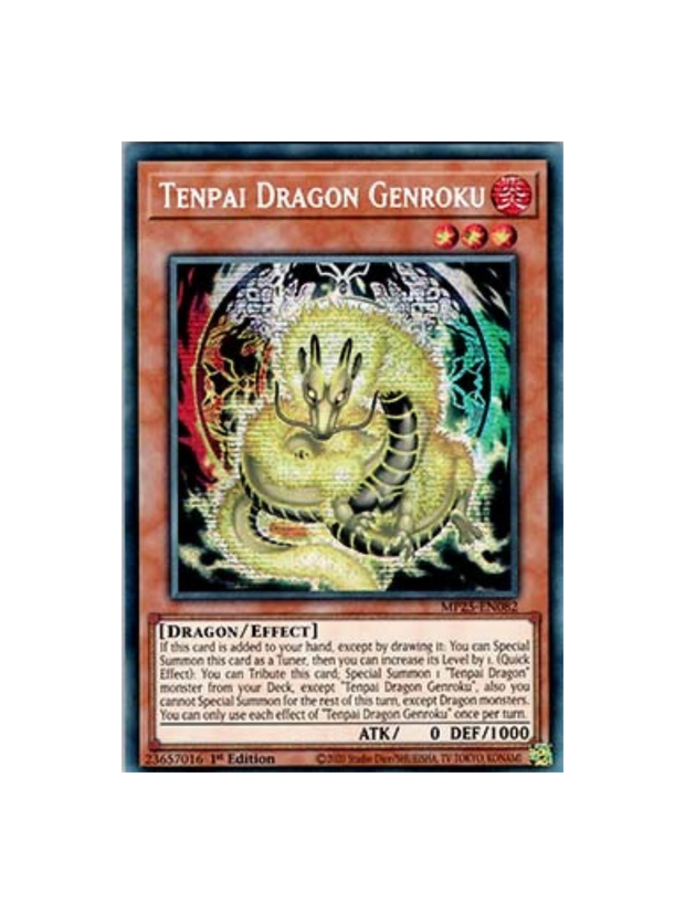 Yu-Gi-Oh! Tenpai Dragon Genroku MP25 (German)