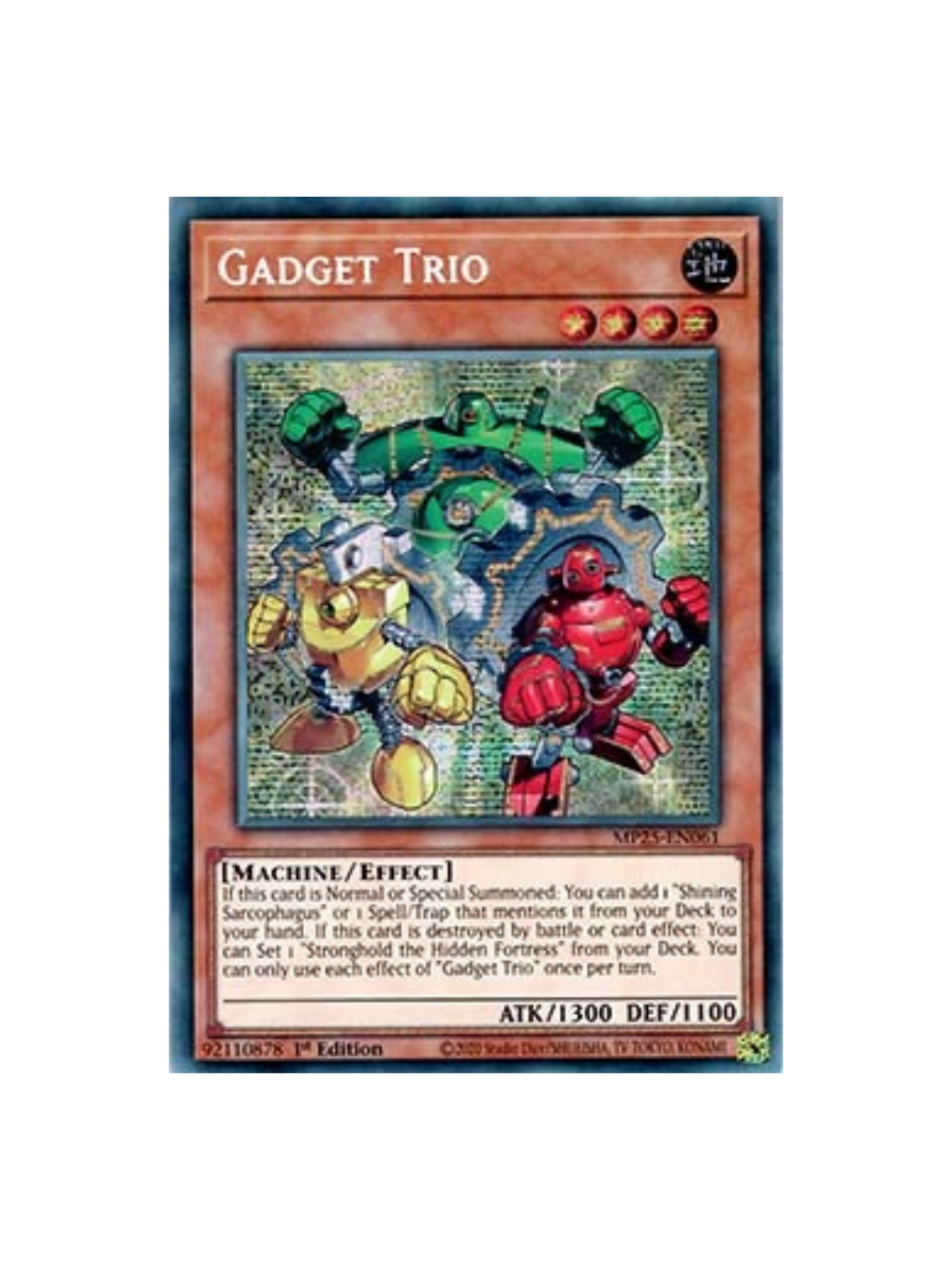 Yu-Gi-Oh! Gadget Trio MP25 (German)