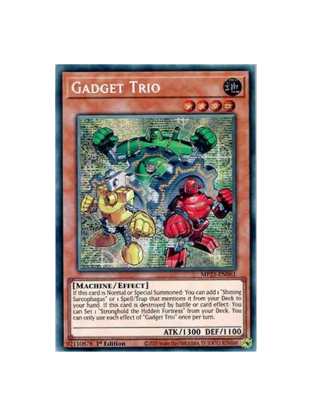 Yu-Gi-Oh! Gadget Trio MP25 (German)