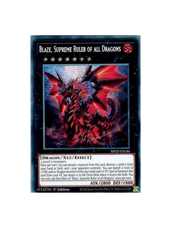 Yu-Gi-Oh! Blaze, Supreme Ruler of All Dragons MP25 (German)
