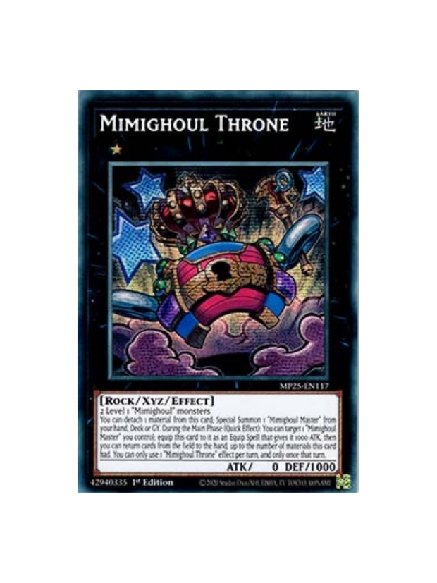 Yu-Gi-Oh! Mimighoul Throne MP25 (German)