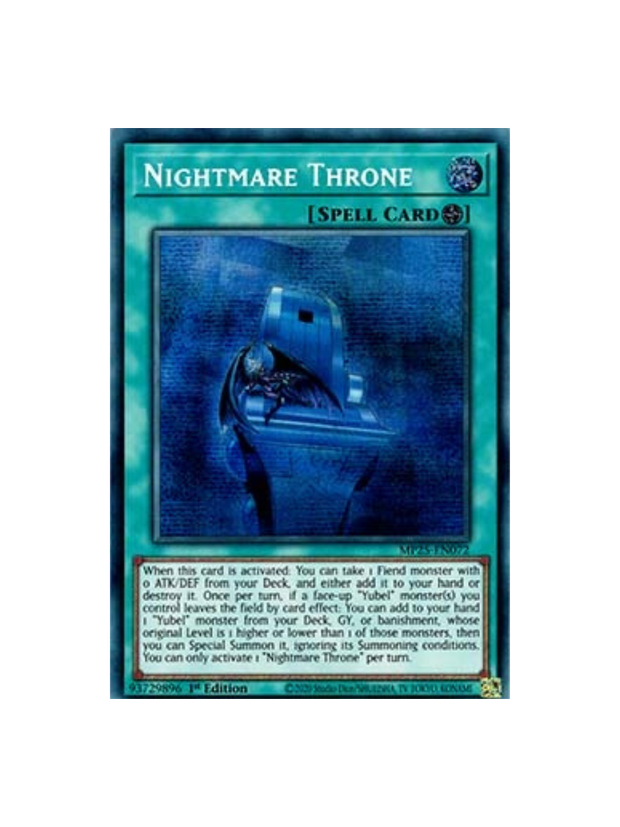 Yu-Gi-Oh! Nightmare Throne MP25 (German)
