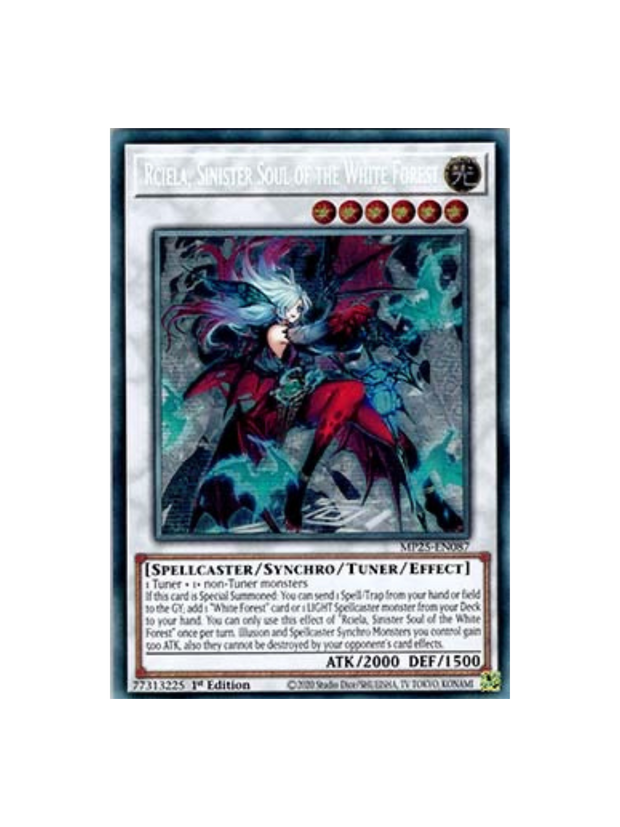Yu-Gi-Oh! Rciela, Sinister Soul of the White Forest MP25 (German)