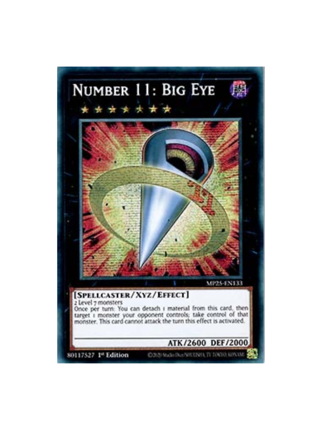 Yu-Gi-Oh! Number 11: Big Eye MP25 (German)