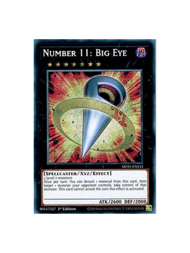Yu-Gi-Oh! Number 11: Big Eye MP25 (German)