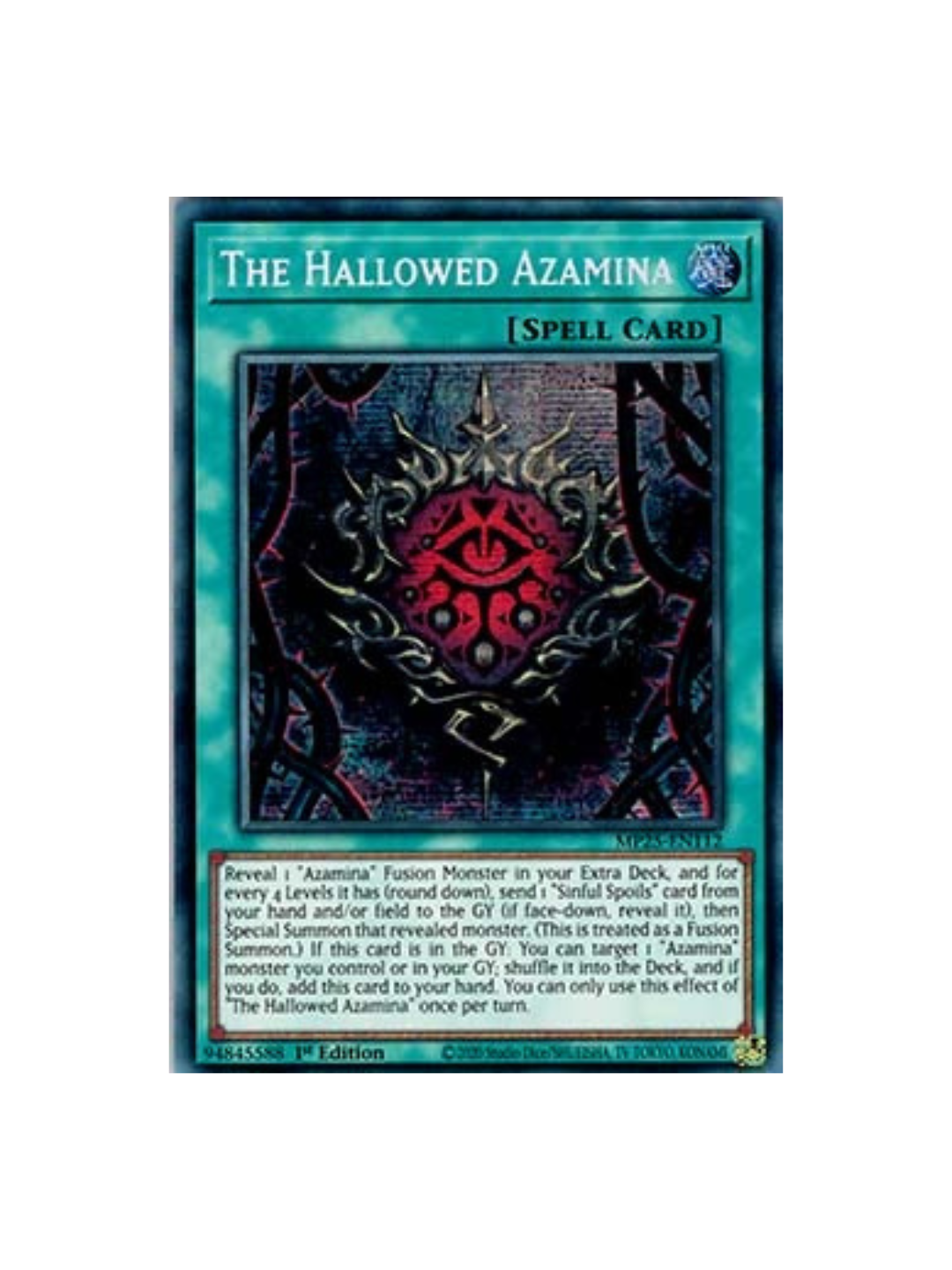Yu-Gi-Oh! The Hallowed Azamina MP25 (German)