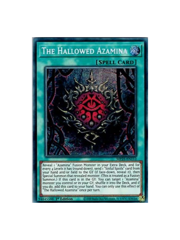Yu-Gi-Oh! The Hallowed Azamina MP25 (German)